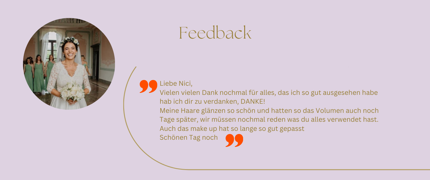 Blüsch- nachhaltiges Brautstying vegan bio