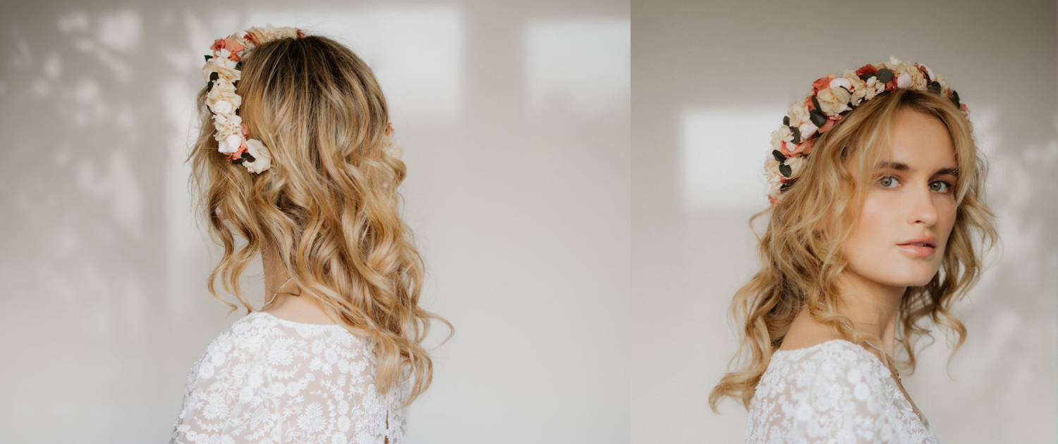 Blüsch organic natur Brautstyling